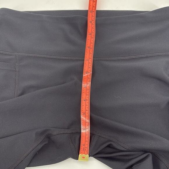 Under Armour Heatgear Women’s Black Cropped Compression Leggings Side Pocket M - Picture 9 of 11